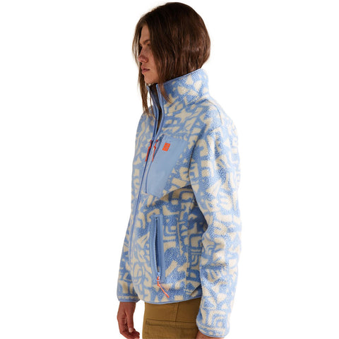 Billabong Switchback Full Zip Jacket - Sweet Blue