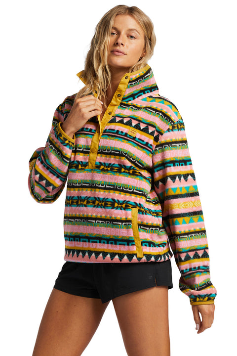 Billabong Switchback Lite Mock Fleece - Multi-Front