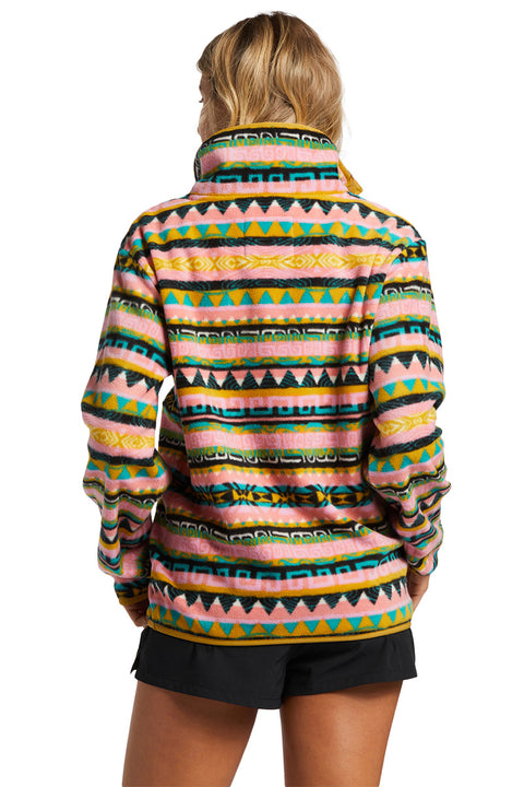 Billabong Switchback Lite Mock Fleece - Multi-Back