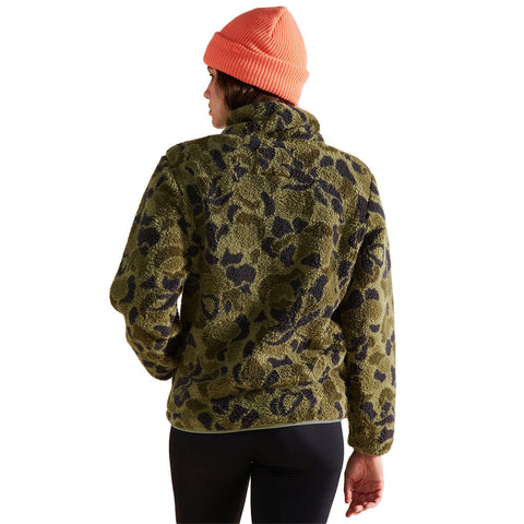 Billabong Switchback Mock Fleece Pullover - Canteen