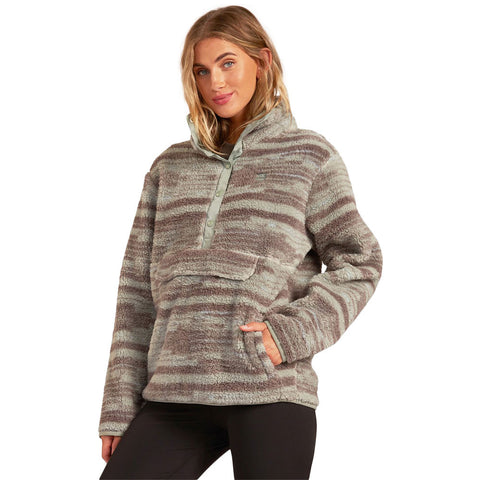Billabong Switchback Pullover Jacket - Eucalyptus