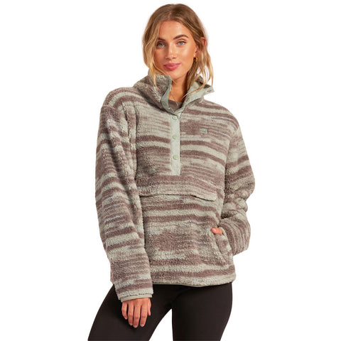 Billabong Switchback Pullover Jacket - Eucalyptus
