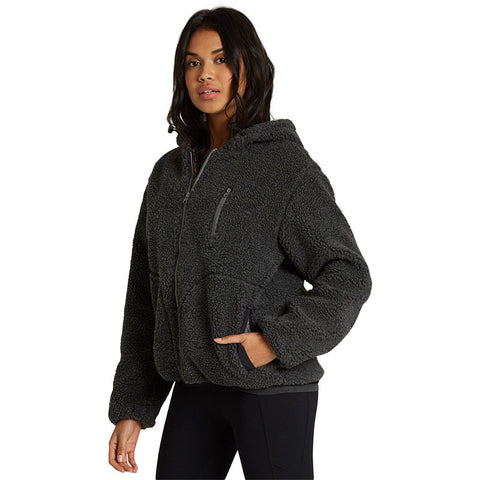 Billabong Switchback Sherpa Jacket - Charcoal