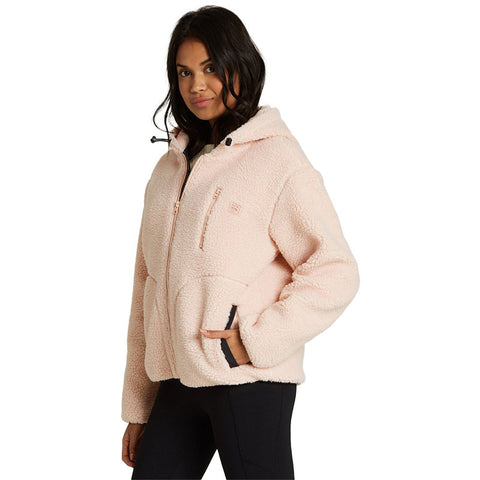 Billabong Switchback Sherpa Jacket - Blush