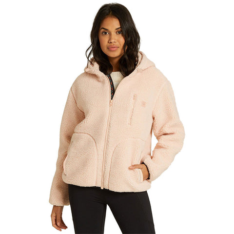 Billabong Switchback Sherpa Jacket - Blush
