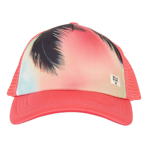 Billabong Take Me There Trucker Hat - Hibiscus