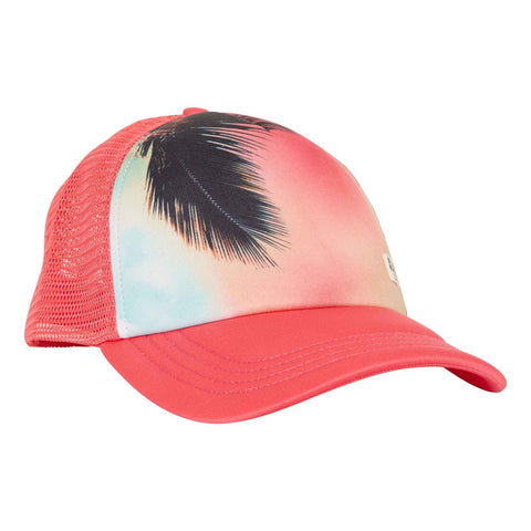 Billabong Take Me There Trucker Hat - Hibiscus