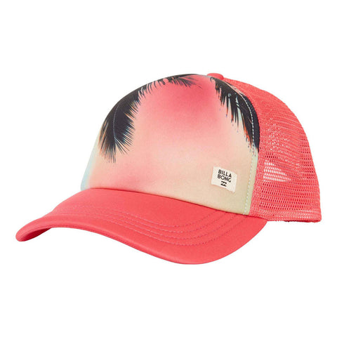 Billabong Take Me There Trucker Hat - Hibiscus