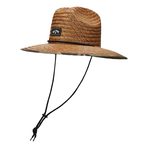 Billabong Tides Print Straw Hat - Camo
