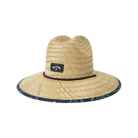 Billabong Tides Print Straw Hat - Dark Blue