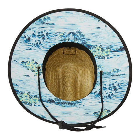 Billabong Tides Print Straw Hat - Natural