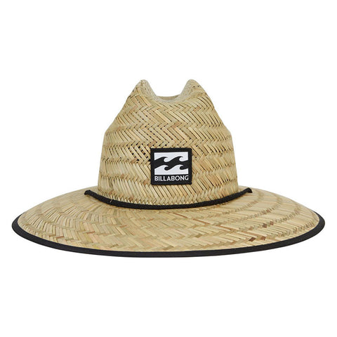 Billabong Tides Print Straw Hat - Orange / Blue