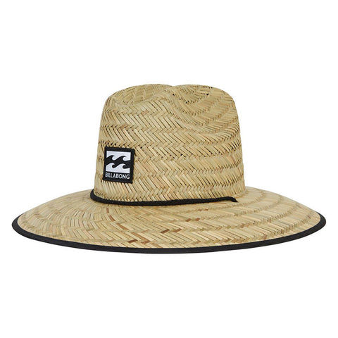 Billabong Tides Print Straw Hat - Orange / Blue