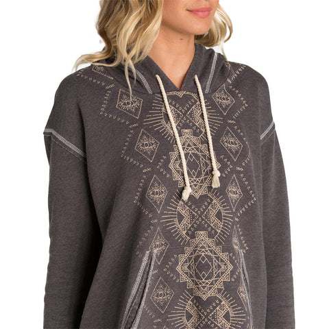 Billabong Time Frame Pullover Hoodie - Off Black