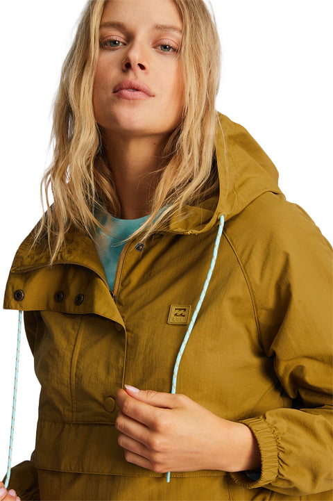 Billabong Trail Along Anorak Pullover Jacket - Mas Moss