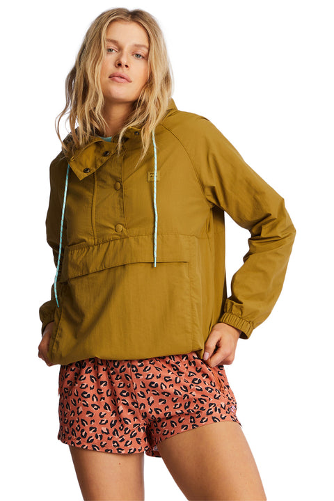 Billabong Trail Along Anorak Pullover Jacket - Mas Moss