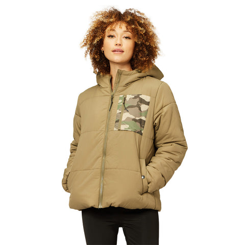 Billabong Transport Puffer 3 Jacket - Sage