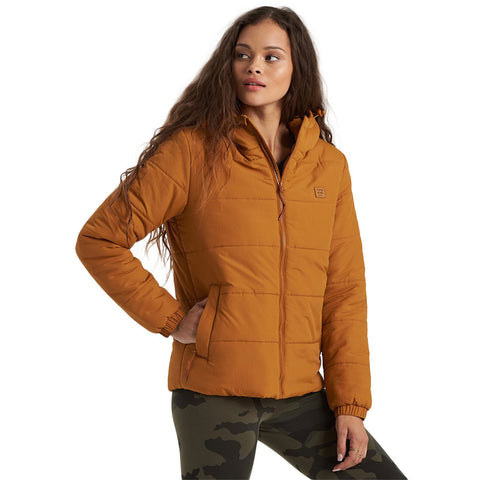 Billabong Transport Puffer Jacket - Inca Gold