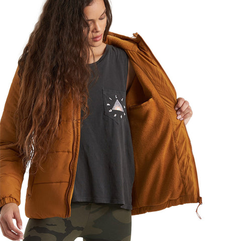 Billabong Transport Puffer Jacket - Inca Gold