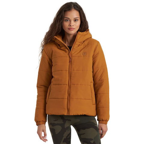 Billabong Transport Puffer Jacket - Inca Gold