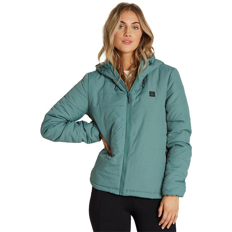 Billabong Transport Puffer Jacket - Pineneedle