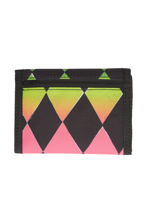 Billabong Tribong Lite Tri-Fold Wallet - Neon Green - Back