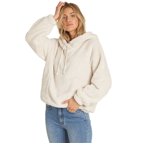 Billabong Warm Regards Sherpa Jacket - White Cap