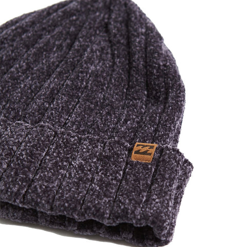 Billabong Warm Up Chenille Beanie - Charcoal