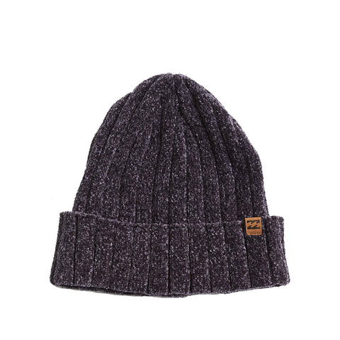 Billabong Warm Up Chenille Beanie - Charcoal