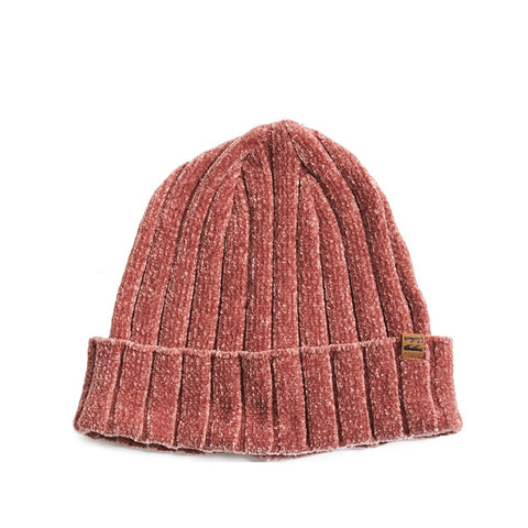 Billabong Warm Up Chenille Beanie - Stone Rose