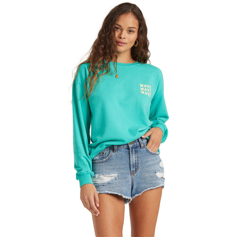Billabong Wave Washed Fleece - Aruba
