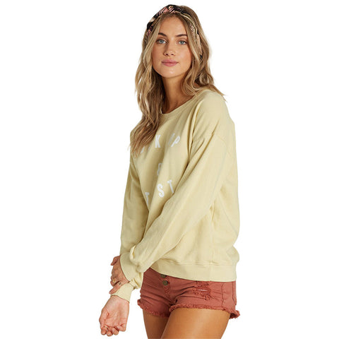 Billabong Wave Washed Fleece - Wasabi