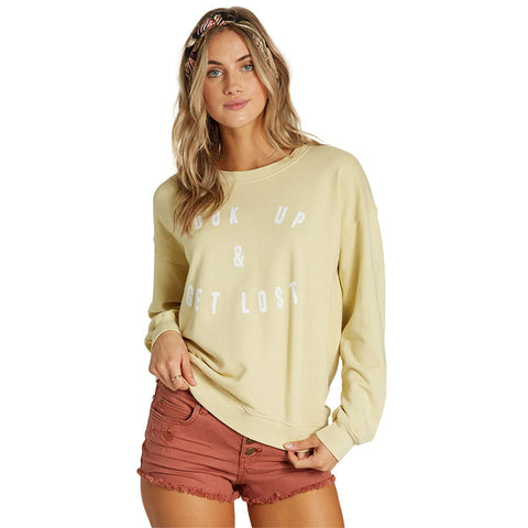 Billabong Wave Washed Fleece - Wasabi
