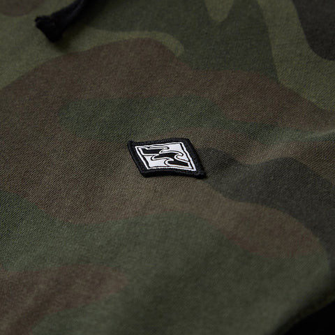 Billabong Wave Washed Pullover Hoodie - Camo