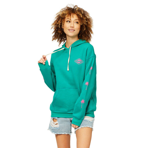 Billabong Windy Palms Pullover Hoodie - Emerald