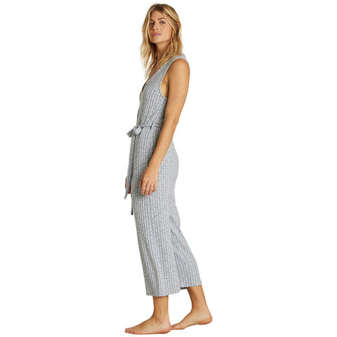 Billabong Wipe Out Jumpsuit - Ash Heather