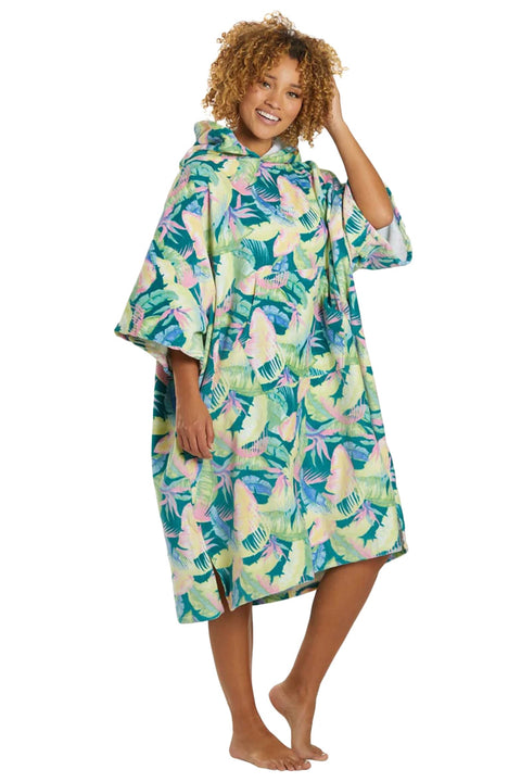 Billabong Women's Hooded Changing Towel - Marine Tropic