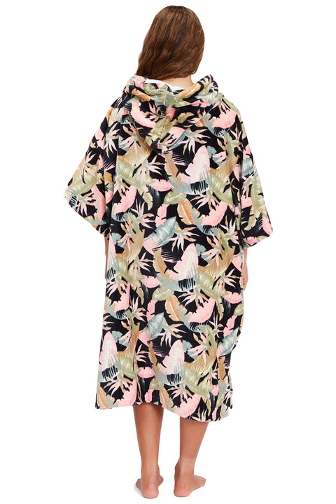 Billabong Women's Hooded Changing Towel - Jungle Night