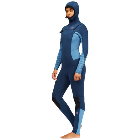 Billabong Women's Synergy 5/4 Hooded Wetsuit - River