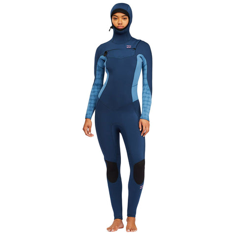 Billabong Women's Synergy 5/4 Hooded Wetsuit - River