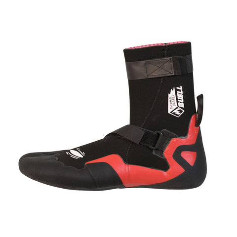 Buell 5mm Split Toe Super Bootie - Black