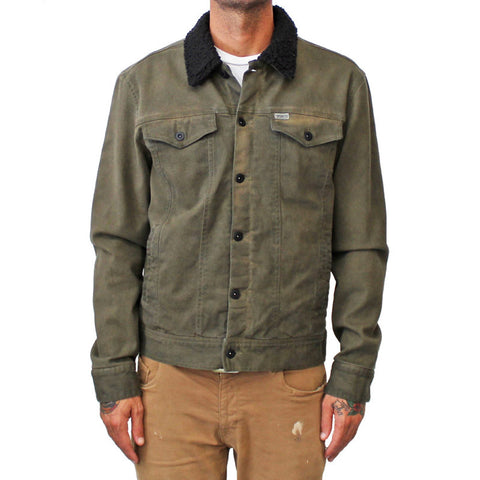 Captain Fin Brint Jacket - Brown
