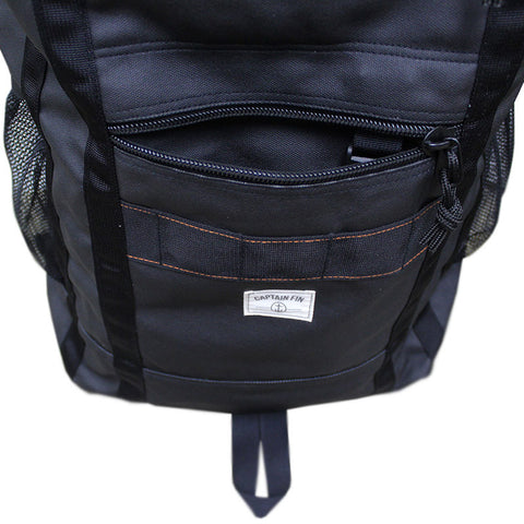 Captain Fin Pack Mule Zip Top Bag - Black