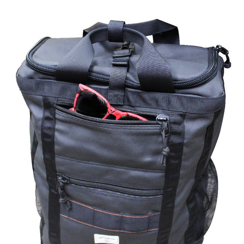 Captain Fin Pack Mule Zip Top Bag - Black