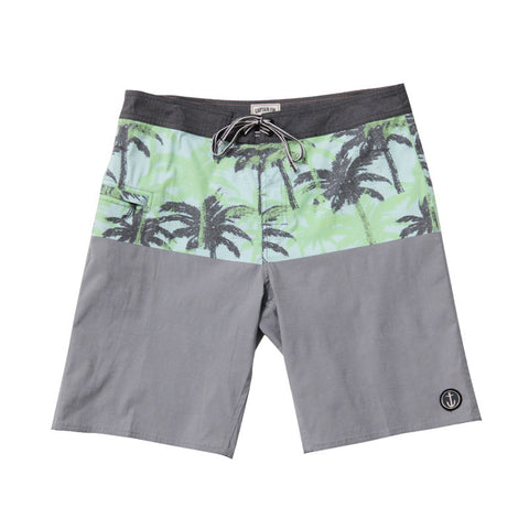 Captain Fin Paradise Panel Boardshort - Charcoal
