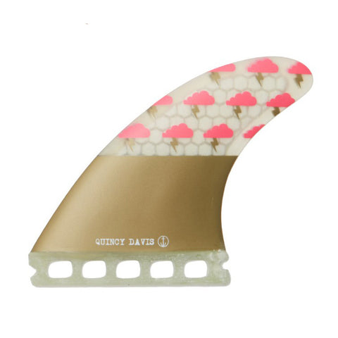 Captain Fin Quincy Davis Single Tab Tri Fin Set