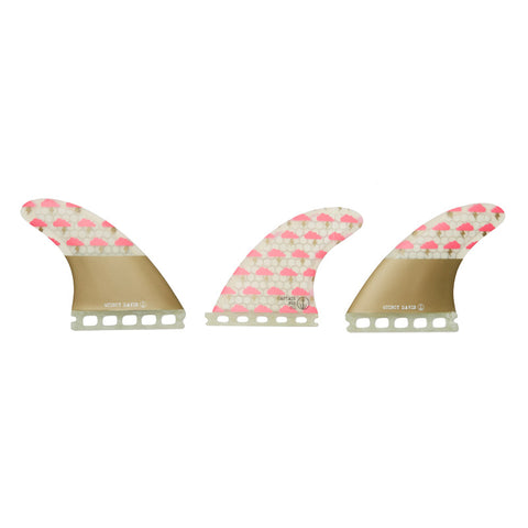 Captain Fin Quincy Davis Single Tab Tri Fin Set