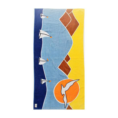 Captain Fin Sailing Towel