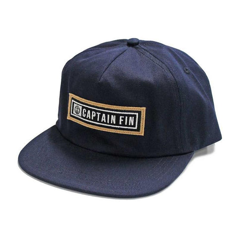Captain Fin Compressed Hat - Navy