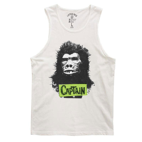 Captain Fin Guerrilla Tank - White